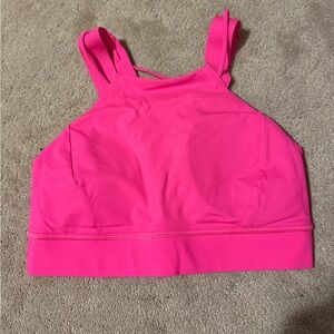 Lululemon strong at heart high neck sports bra